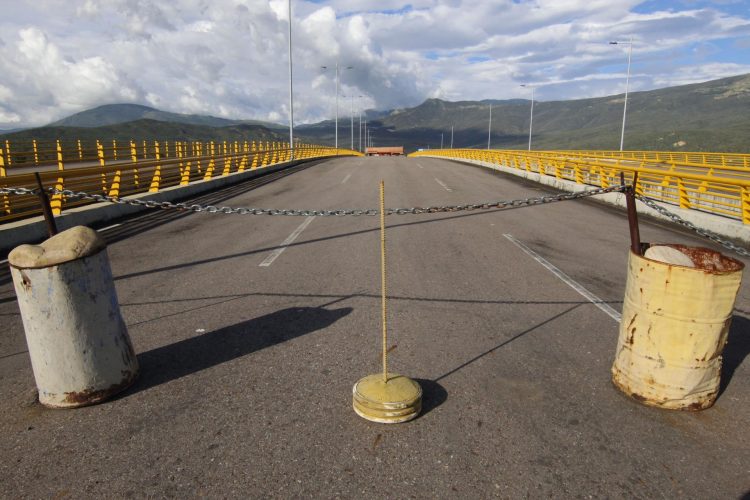 Fotografía de archivo del Puente Internacional Tienditas que conecta el estado Táchira (Venezuela) con el departamento de Norte de Santander (Colombia). EFE/Mario Caicedo