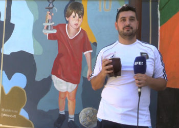 El amigo con quien Messi cambiaba cromos del Mundial 94 y ahora lo ve campeón