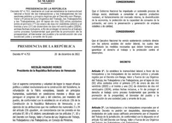 Prorrogan por dos años más vigencia de decreto que prohíbe despidos