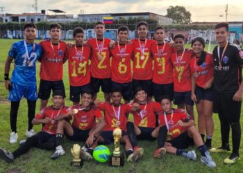 Atlético Parque Chama como España campeón sub 17 y tercero sub 15 en Mundialito La Fría