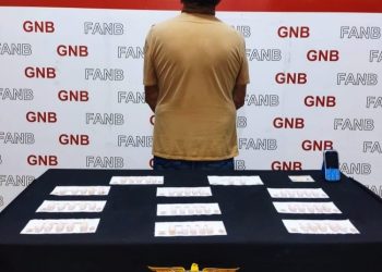 Capturan a Valera a hombre con dediles de cocaína