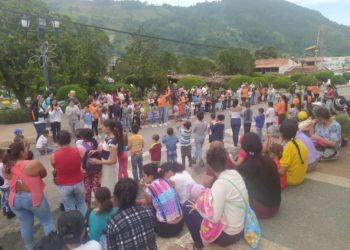 Cáritas Zea realizó jornadas integrales de atención y recreación para los niños del municipio