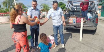 ACOINCA benefició a familias del sector La Victoria con combos de alimentos y juguetes