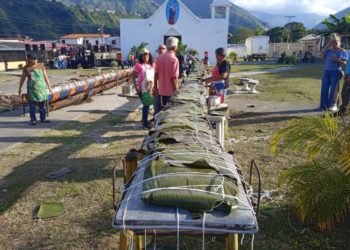 Una hallaca de 30 mts, el logro del Hallacazo Bellavistero 2022