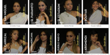 Ocho bellas damas se disputan el cetro Señorita Bolívar de las festividades de San Benito de Palermo