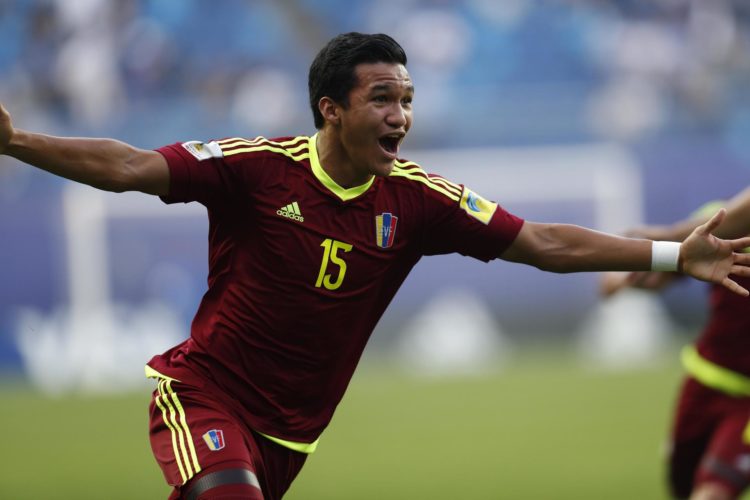El centrocampista venezolano Samuel Sosa, en una fotografía de archivo. EFE/Jeon Heon-Kyun