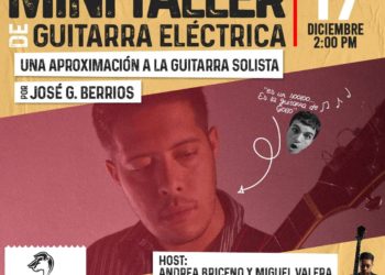 Llégate presenta Mini Taller de guitarra eléctrica en Boconó