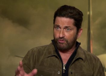 El actor Gerard Butler nota el peso de los años al recrear escenas de acción extremas