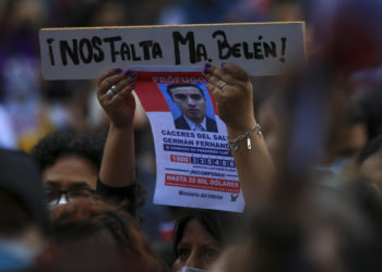 Ecuador espera en «cuestión de horas» a un feminicida capturado en Colombia