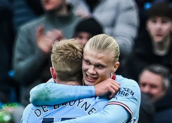 Haaland con triplete condujo al Manchester City a una nueva victoria
