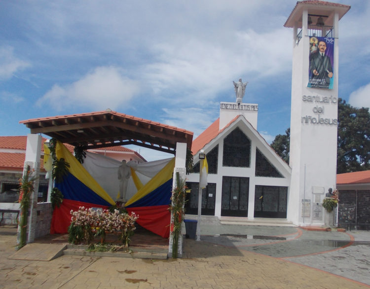 Santuario Niño Jesús de Isnotú será visitado por Carlos Properi el 29 de enero del presente año.
