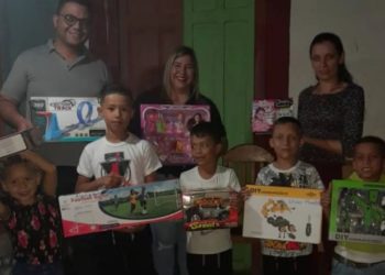 Alcaldía de Boconó entregó juguetes a los niños del refugio de la antigua Protección Civil