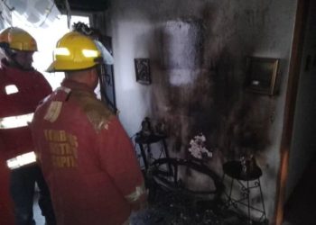 Incendio de pesebre produjo temor en apartamentos de El Barzalito en Boconó
