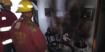 Incendio de pesebre produjo temor en apartamentos de El Barzalito en Boconó