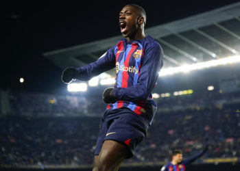 Si Dembélé marca o asiste, el Barça no pierde