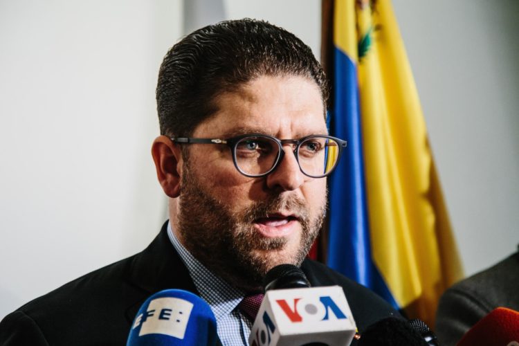 Gustavo Marcano, integrante del partido Primero Justicia (PJ), nuevo coordinador del Consejo de Administración y Protección de Activos, en una fotografía de archivo. EFE/Alba Vigaray