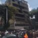 Rescataron a presunto delincuente en Caracas, intentó saltar al vacío desde un edificio