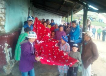En la Comunidad del Alto de la Vieja celebraron la Paradura del Niño