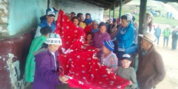 En la Comunidad del Alto de la Vieja celebraron la Paradura del Niño