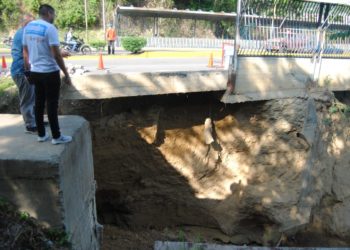 ¡HICIERON CASO! Inician trabajos en Viaducto de La Beatriz para “fortalecer” su estructura