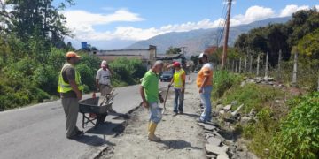 Continúan las reparaciones de la Troncal 07 en Boconó