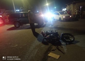 Accidente de tránsito en Carvajal deja una mujer lesionada