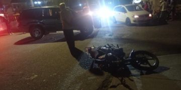 Accidente de tránsito en Carvajal deja una mujer lesionada