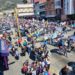 Trabajadores del sector público, docentes y pensionados se mantienen en las calles merideñas