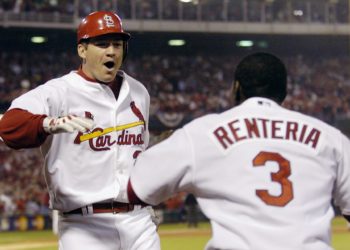 El estadounidense Scott Rolen entra en el Salón de la Fama del béisbol de la MLB