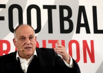 Tebas pide a la UE «menos declaraciones y más hechos» frente a la Superliga