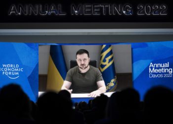 Volodímir Zelenski intervendrá por videoconferencia en el Foro de Davos