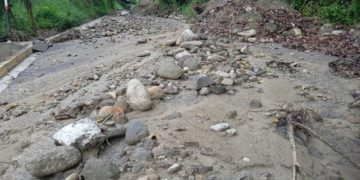 Cerrado el paso por la Bajada del Río nuevamente