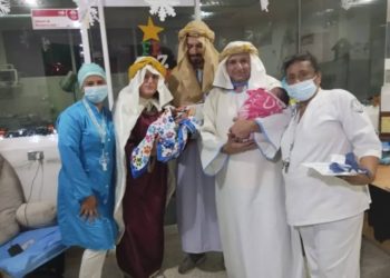 Los Reyes Magos llevaron alegría a los niños de Boconó