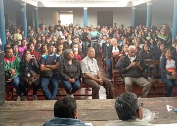 Gran asistencia a la asamblea de docentes en Boconó