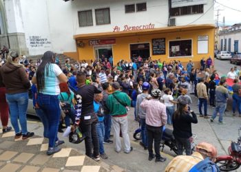 De forma pacífica se realizó protesta de docentes en Boconó