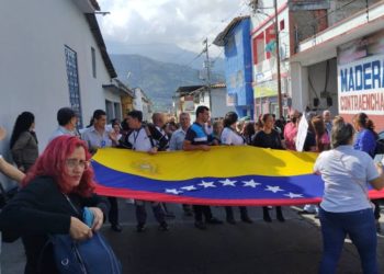 Protestas de los trabajadores y docentes en Boconó: “Nos mantenemos en la lucha”