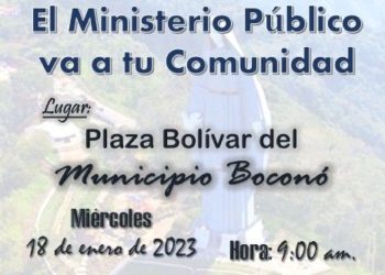 Fiscalía Superior del estado Trujillo: Ministerio Público llega a Boconó