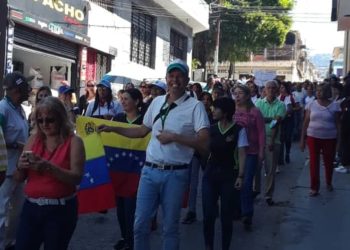 Docentes de Boconó volvieron a tomar las calles: “No tenemos miedo”
