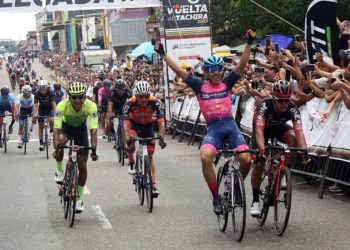 Vuelta al Táchira 2023: César Sanabria sorprendió en la primera etapa