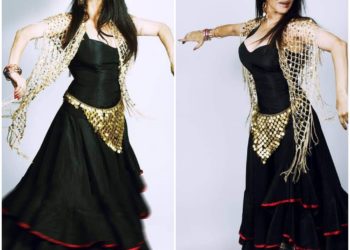 El Flamenco Oriental de Larissa Vesci estrenó con éxito la actividad «Danza Vermut» en el norte de Madrid