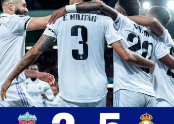 Real Madrid remontó y goleó al Liverpool en Anfield para dejar eliminatoria casi sentenciada 