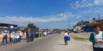No cesa protesta de educadores en el eje panamericano
