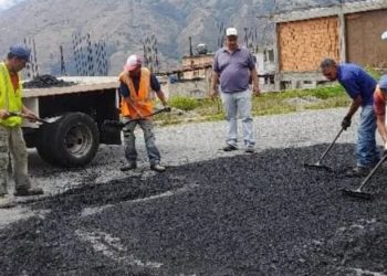 Sigue Plan de Bacheo en Boconó