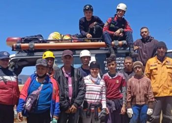 Encuentran sanos y salvos a las 5 personas extraviadas en páramos de Niquitao