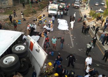 Venezolanos entre los migrantes muertos por un accidente en México