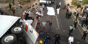 Venezolanos entre los migrantes muertos por un accidente en México
