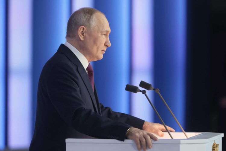 El presidente ruso, Vladímir Putin, en una imagen del 21 de febrero de 2023. EFE/EPA/MIKHAIL METZEL / SPUTNIK / KREMLIN POOL MANDATORY CREDIT