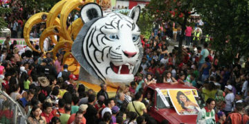 En la frontera se vive el Carnaval