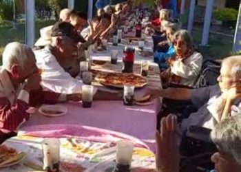 Celebran fin de mes en la Casa Hogar San José de Boconó
