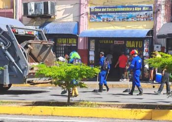Alcaldía de Valera garantizó limpieza de avenida Bolívar luego del desfile de Carnaval 